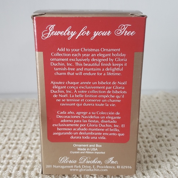 Gloria Duchin Christmas Ornament Owl 2014 - Picture 7 of 7